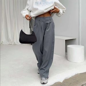 Princess Polly Pinstripe Trousers